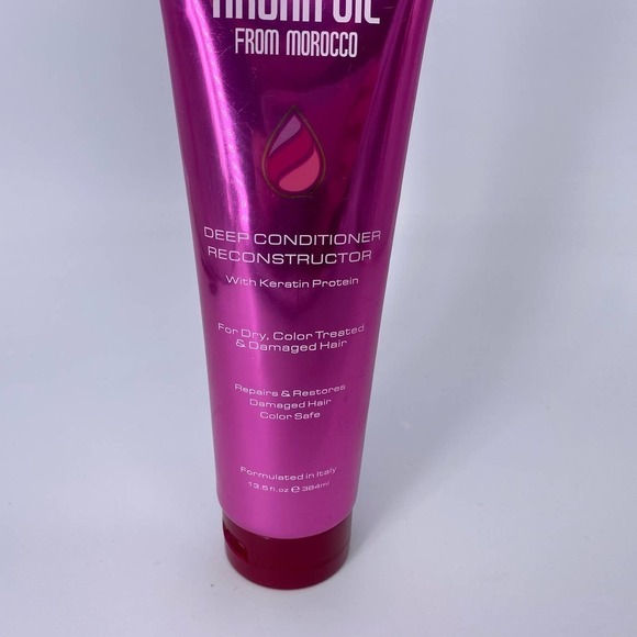 RX7 Argan Oil From Morocco Deep Conditioner Reconstructor 13.5 fl oz 384 mL - Picture 3 of 5